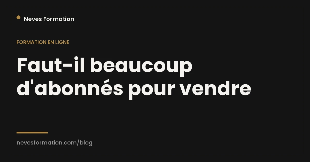 Audience et stratégie