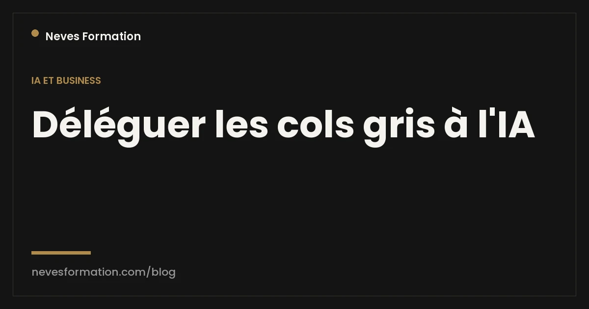 Délégation opérationnelle