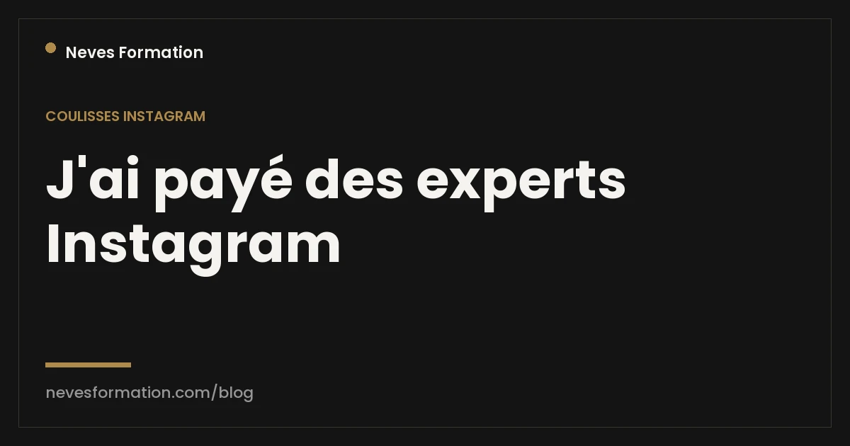 Test en client mystère