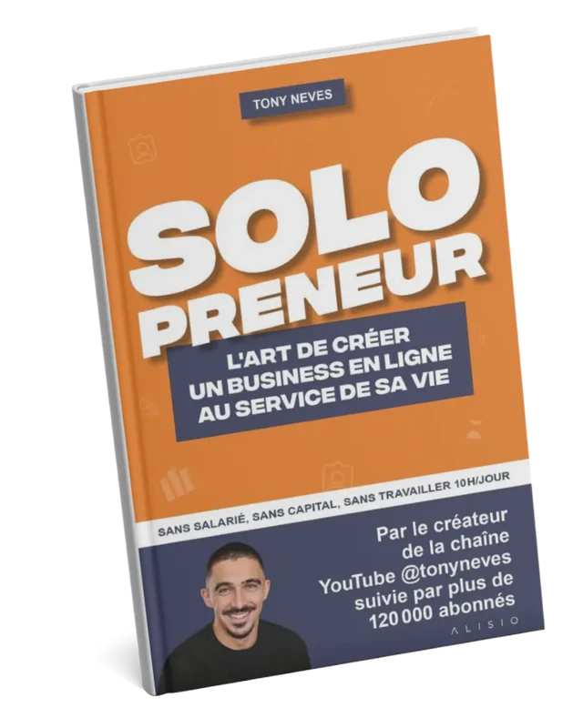 Le livre Solopreneur de Tony Neves